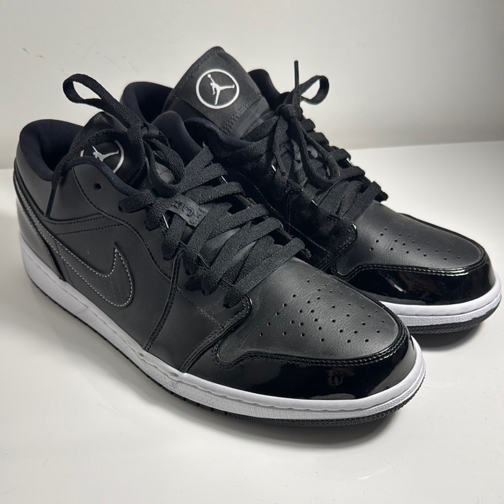Air Jordan 1 Low Men's Black Sneakers, All-Star 2021